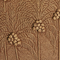 Palm Dusk Embroidered Cushion 45x45cm