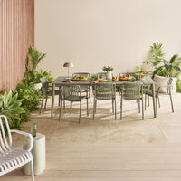 Kai 235cm Dining Table with 8 Kai Dining Chairs Package