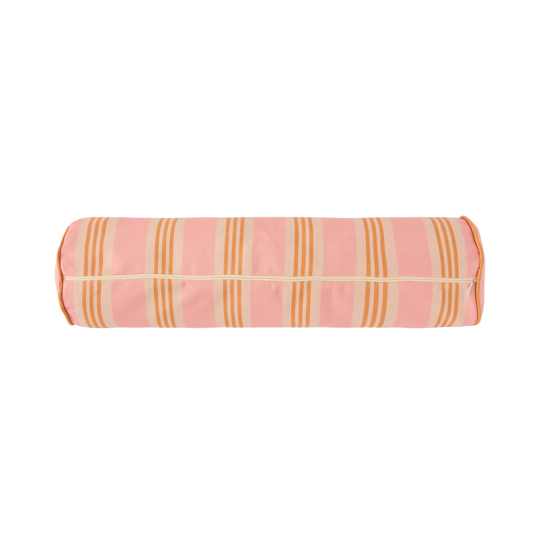 Aruba Outdoor Bolster Cushion Sunburst Stripe 60x15cm