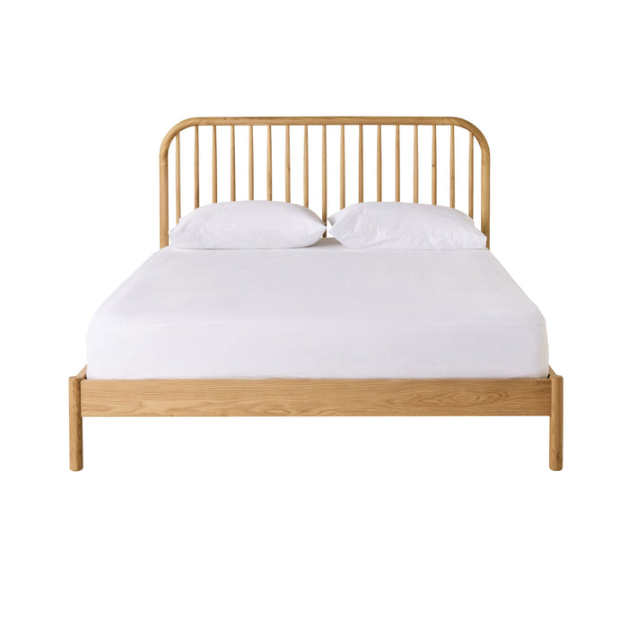 Spintara King Bed Light Oak