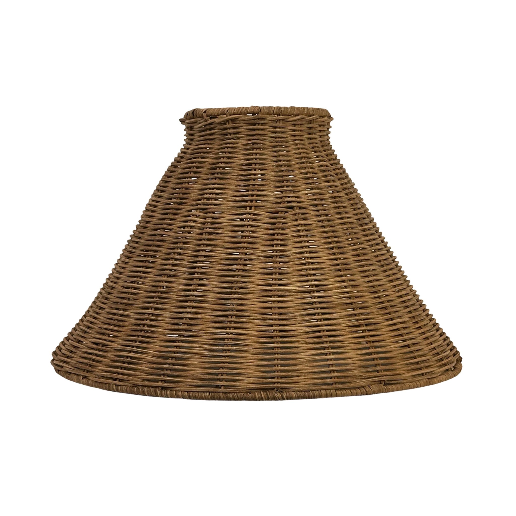 Nola Tapered Rattan Shade Natural 25cm