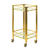Goldwell Slimline Plated Bar Cart