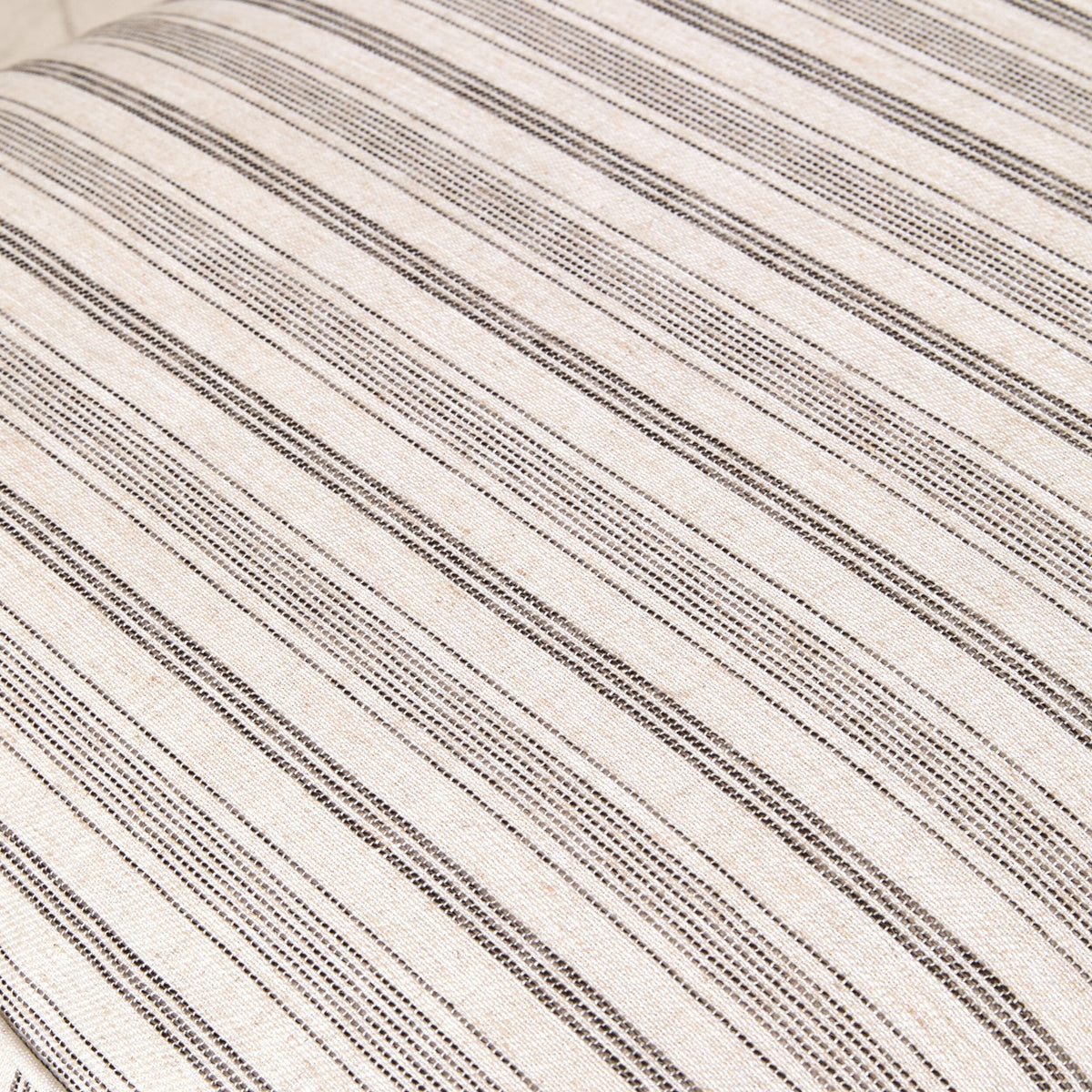 Lisette Ottoman Linen Stripe