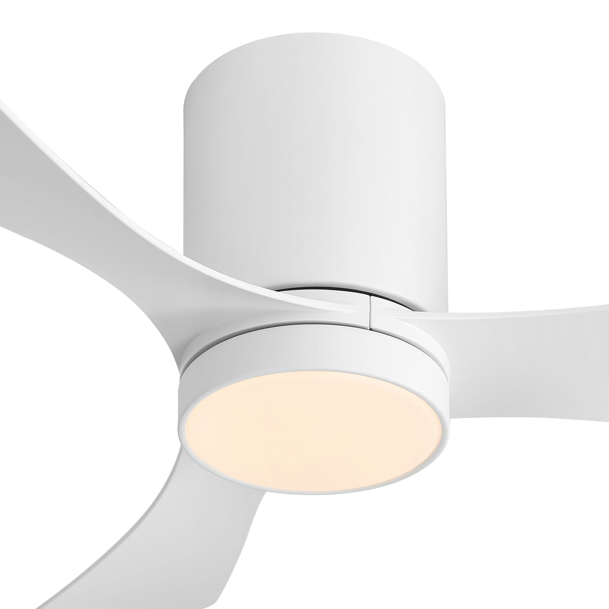 Cove Hugger 106cm Indoor DC Fan - White with White ABS Blades