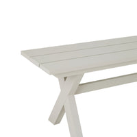 Blake Aluminium Dining Bench 240cm Taupe