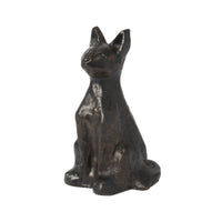Atelier Animalia Sitting Cat Statue Noir