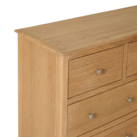 Oakridge 7 Drawer Chest Light Oak