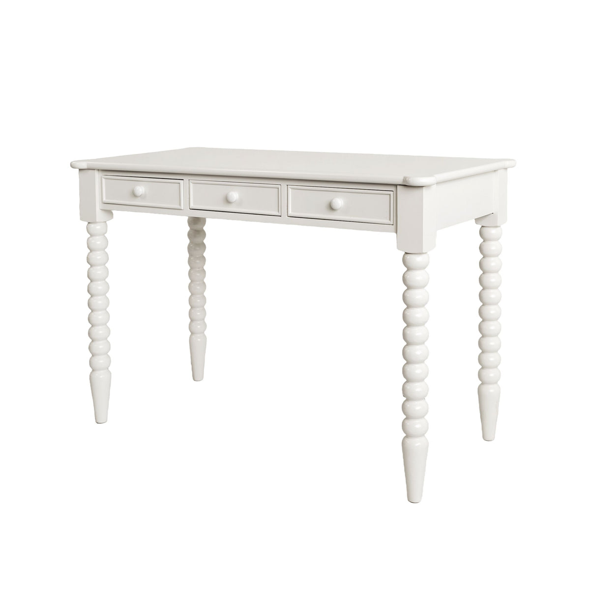Maisie 3 Drawer Desk White