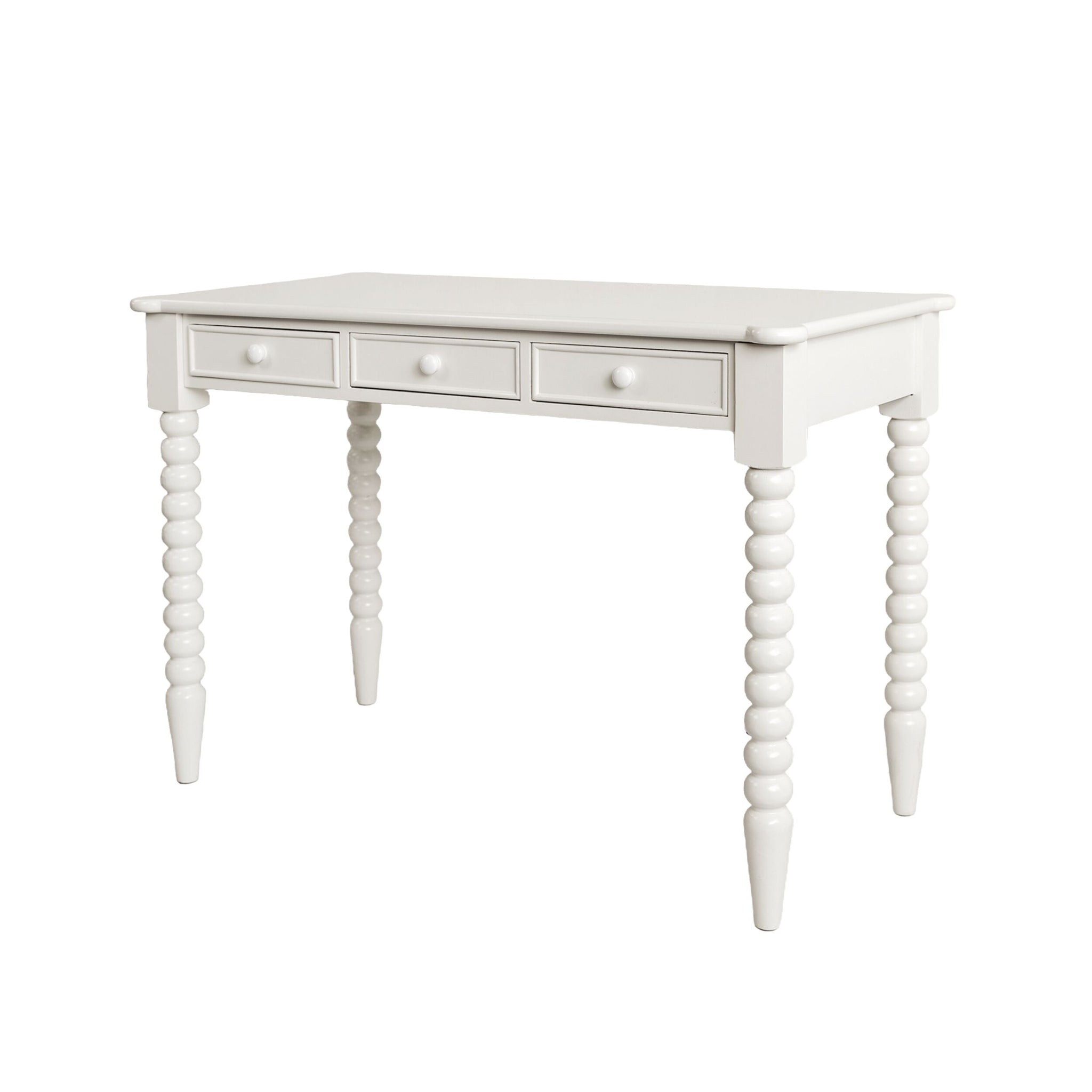 Maisie 3 Drawer Desk White