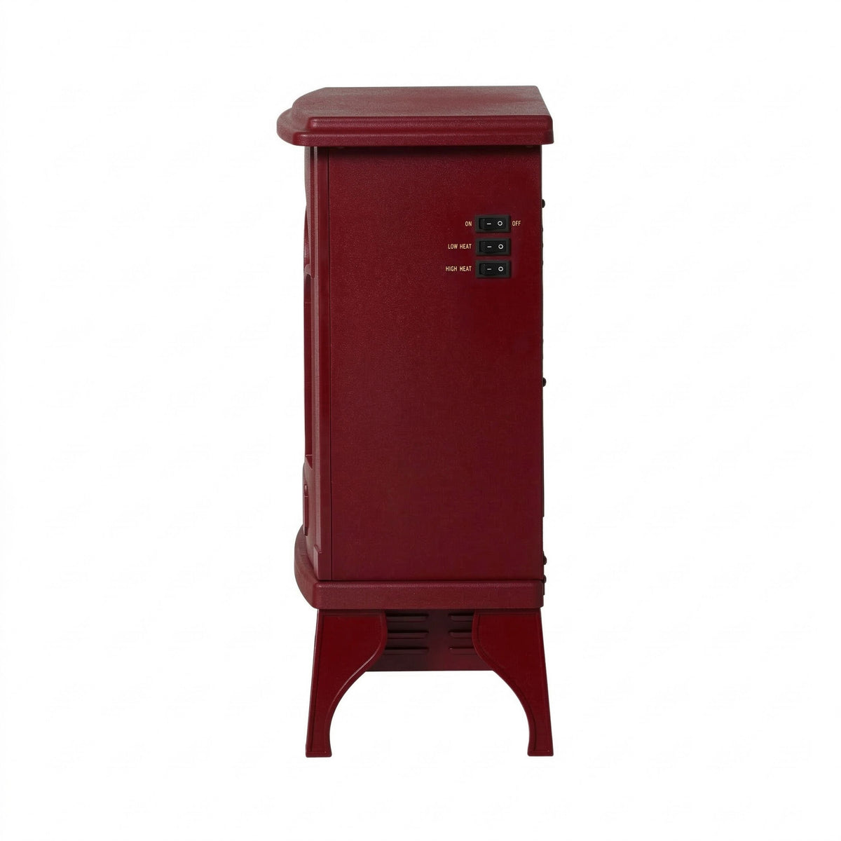 Bromley Electric Fireplace Burgundy