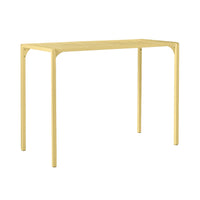 Kace Outdoor Bar Table 140cm Butter Yellow
