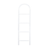 Orla Bobbin Towel Ladder White