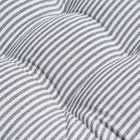 Marais Navy Stripe Seat Cushion 41x44x5cm