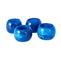 Poppi Napkin Ring Set of 4 Amalfi Blue