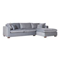 Portsea 4 Seater RHS Chaise Aura Storm