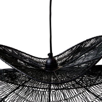 Orbit Metal Wire Pendant Black 55x48x25cm