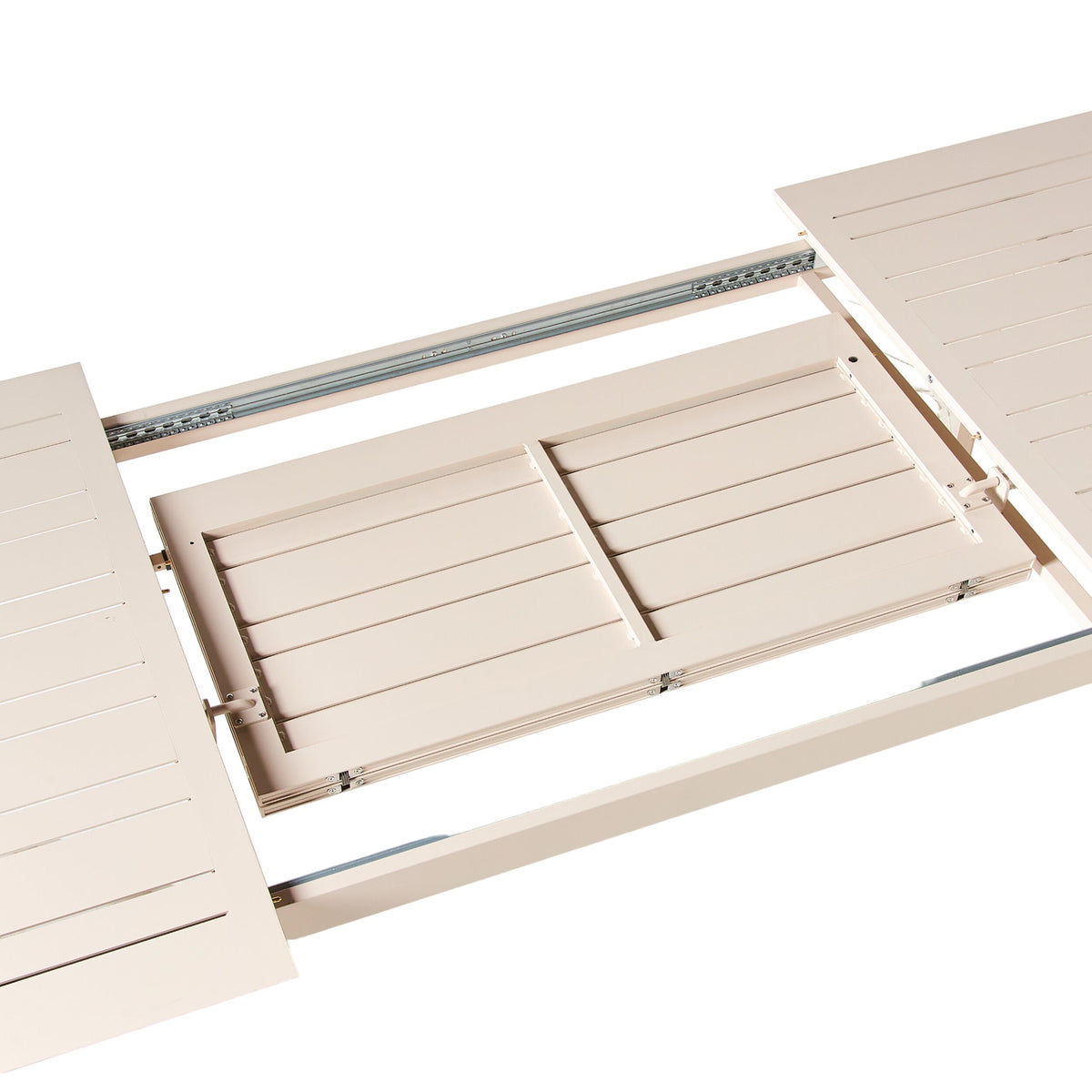 Santana Aluminium Extension Table 200cm (Ext 300cm) Taupe