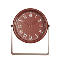 Spectrum Mantel Clock Dark Rouge