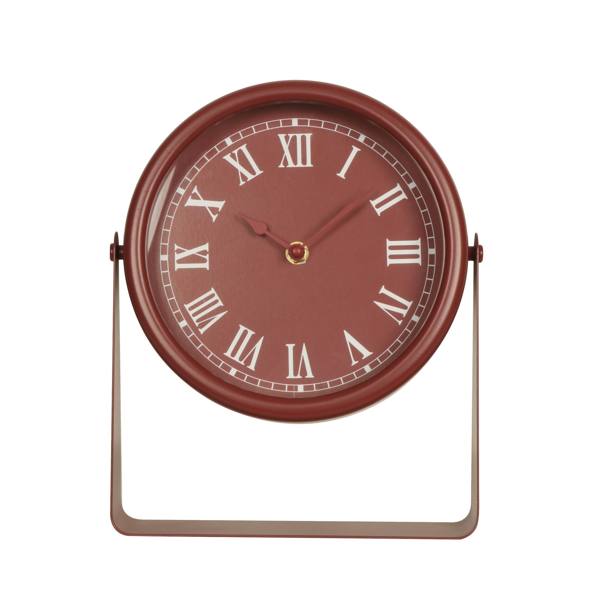 Spectrum Mantel Clock Dark Rouge
