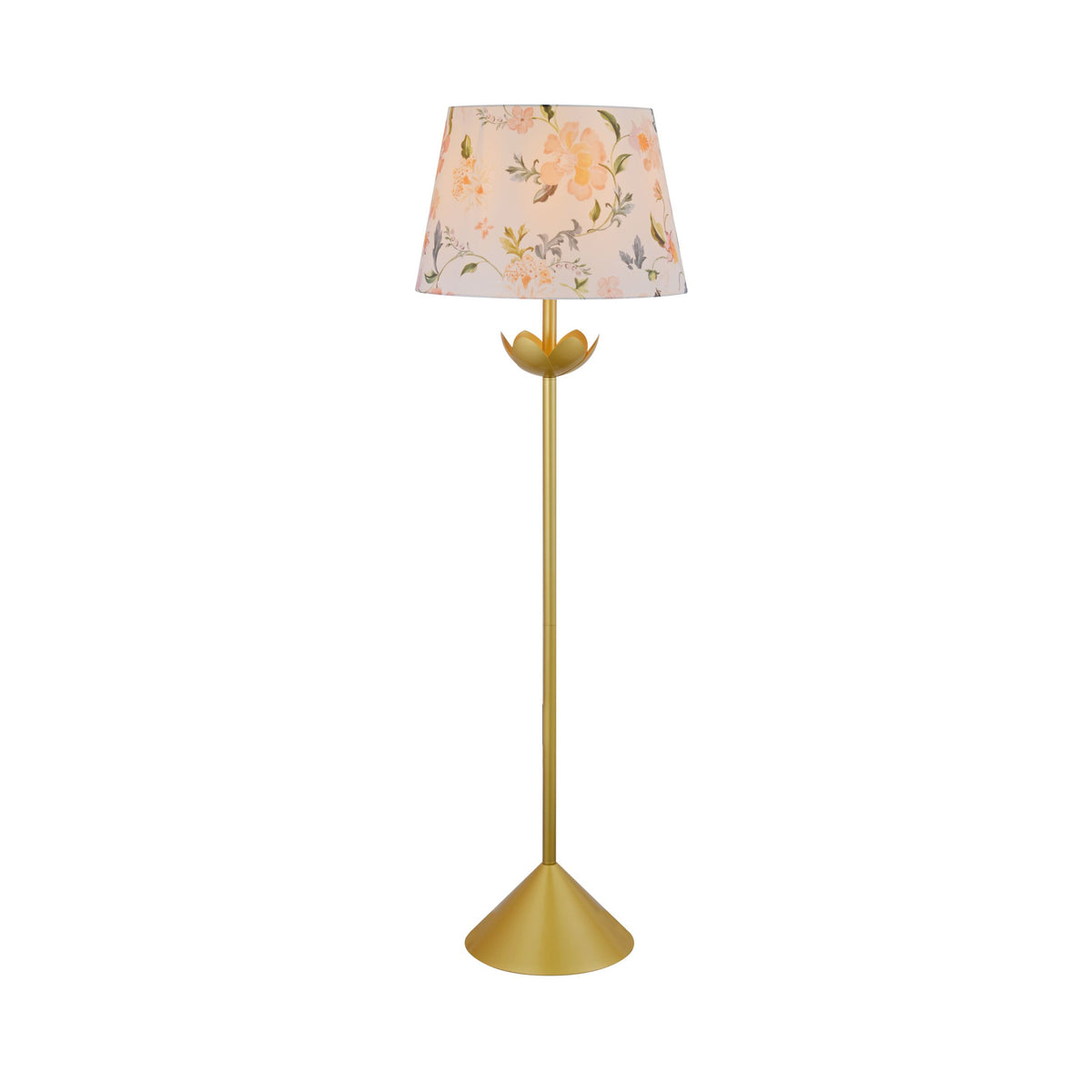 Arabella Gold Floor Lamp 155cm