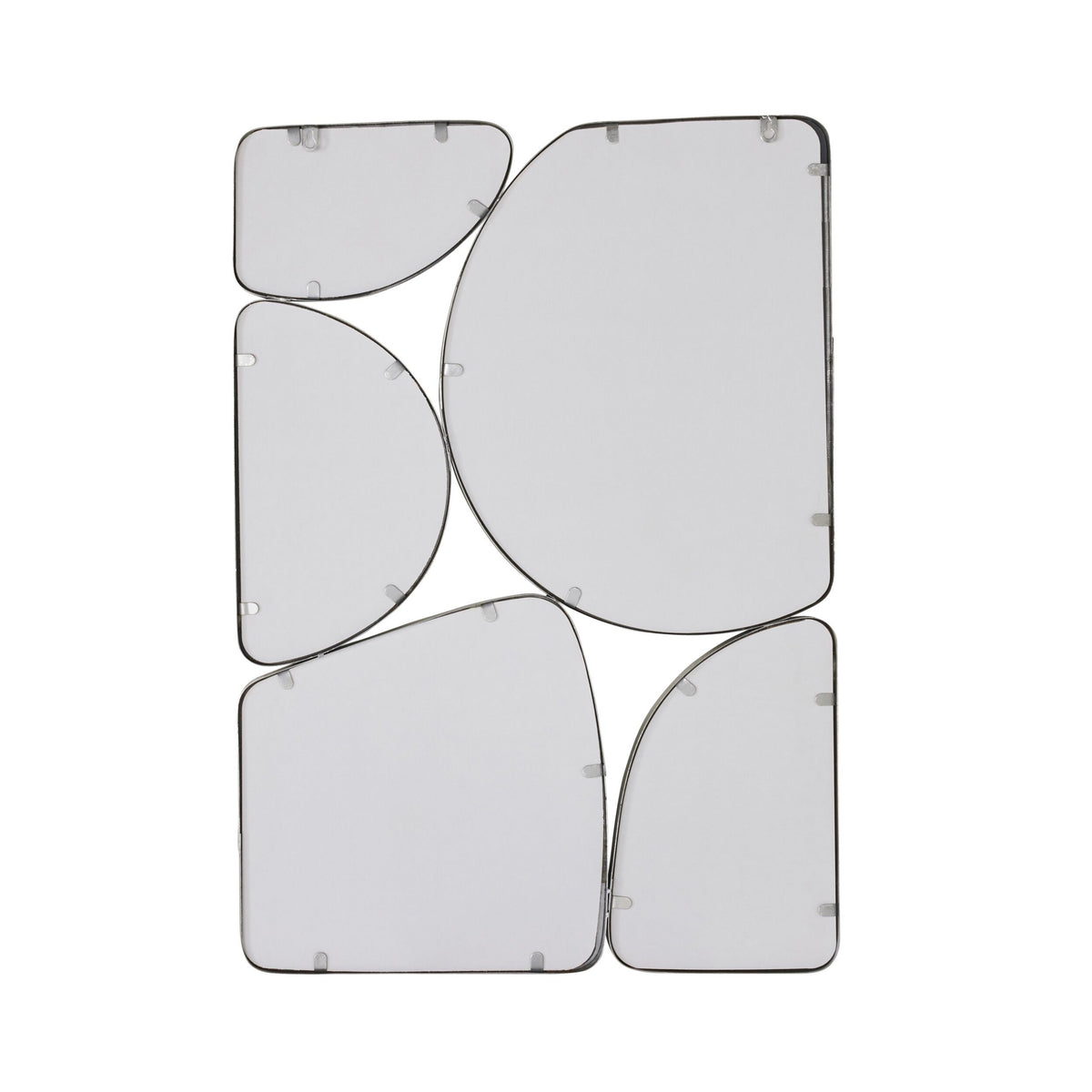 Pebble Cluster Iron Mirror