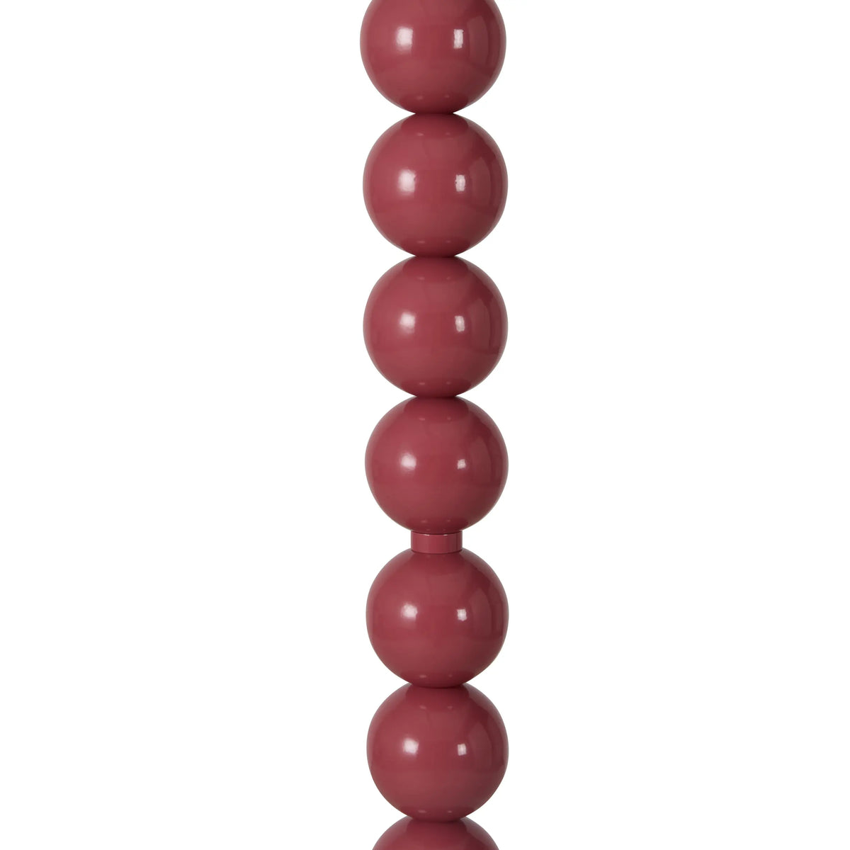 Carousel Metal Floor Lamp Base Red 129cm