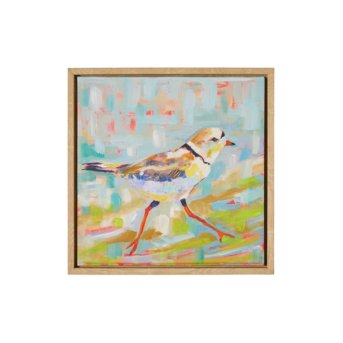 Coastal Clover I Framed Print 30x30cm