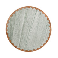 Kiara Scallop Marble Coffee Table