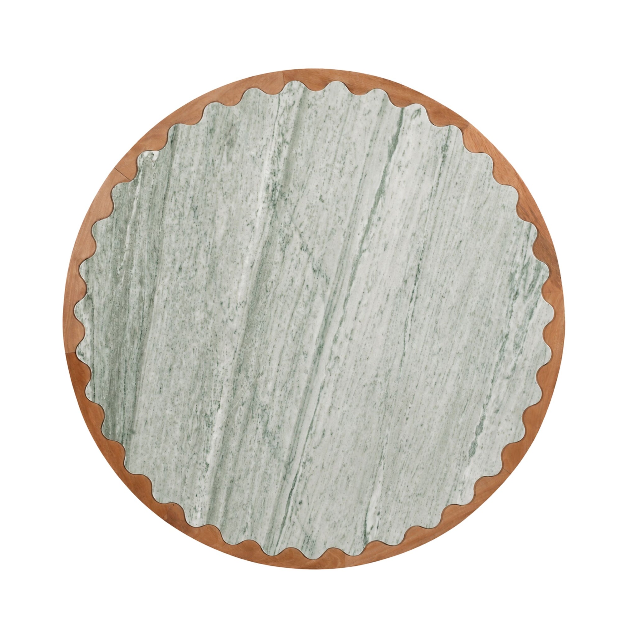 Kiara Scallop Marble Coffee Table