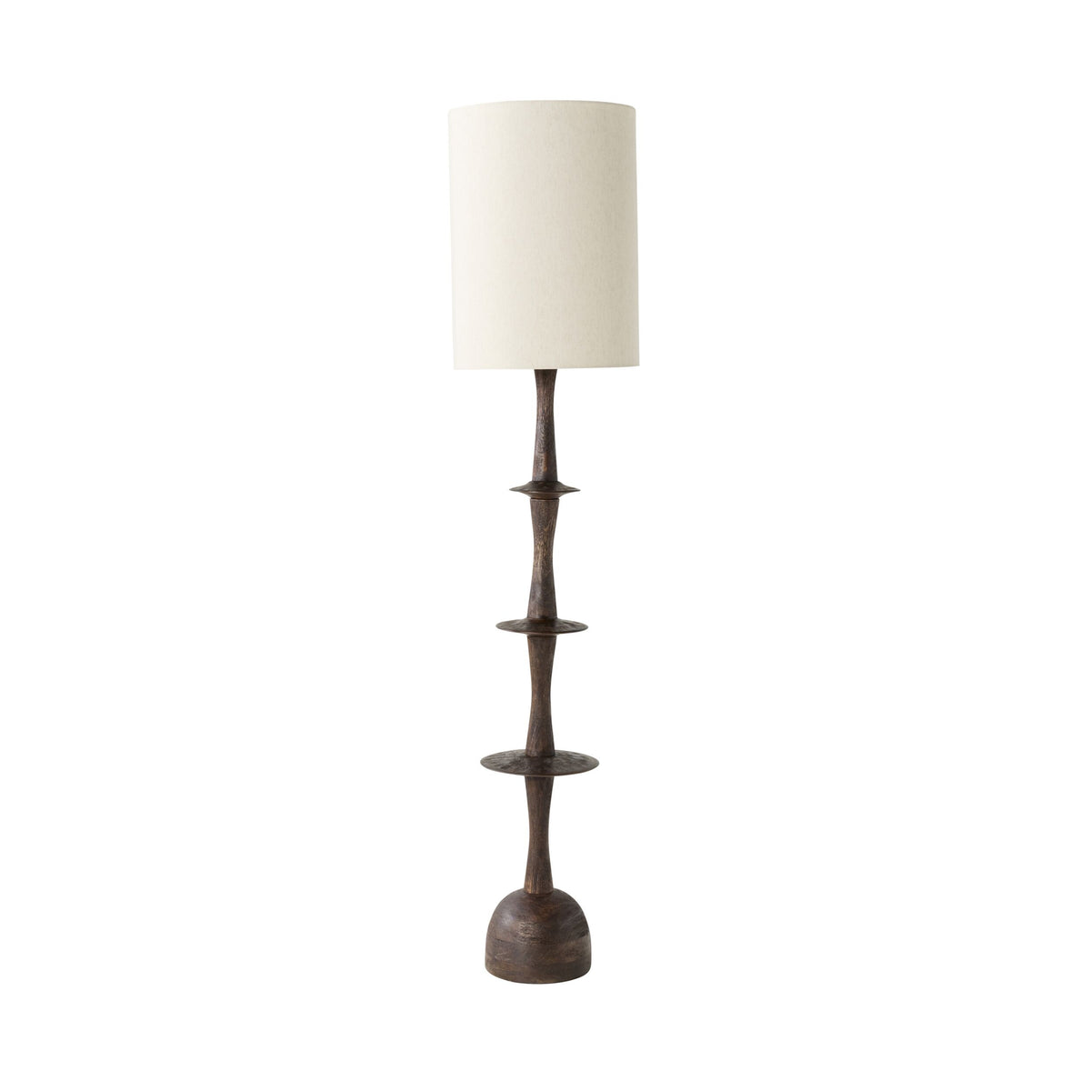 Lazuri Wooden Floor Lamp 185cm