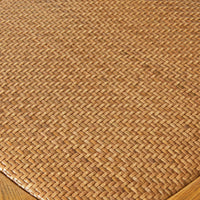 Provincial Cross Back Dining Stool Natural Oak