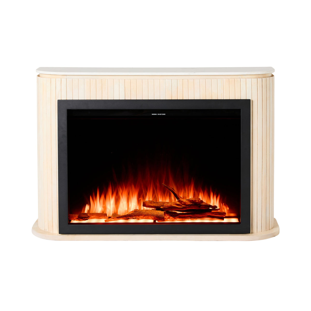 Deva Fireplace Natural with Insert