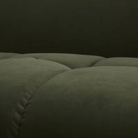 Alexis 3 Seater Velvet Sofa Eucalyptus