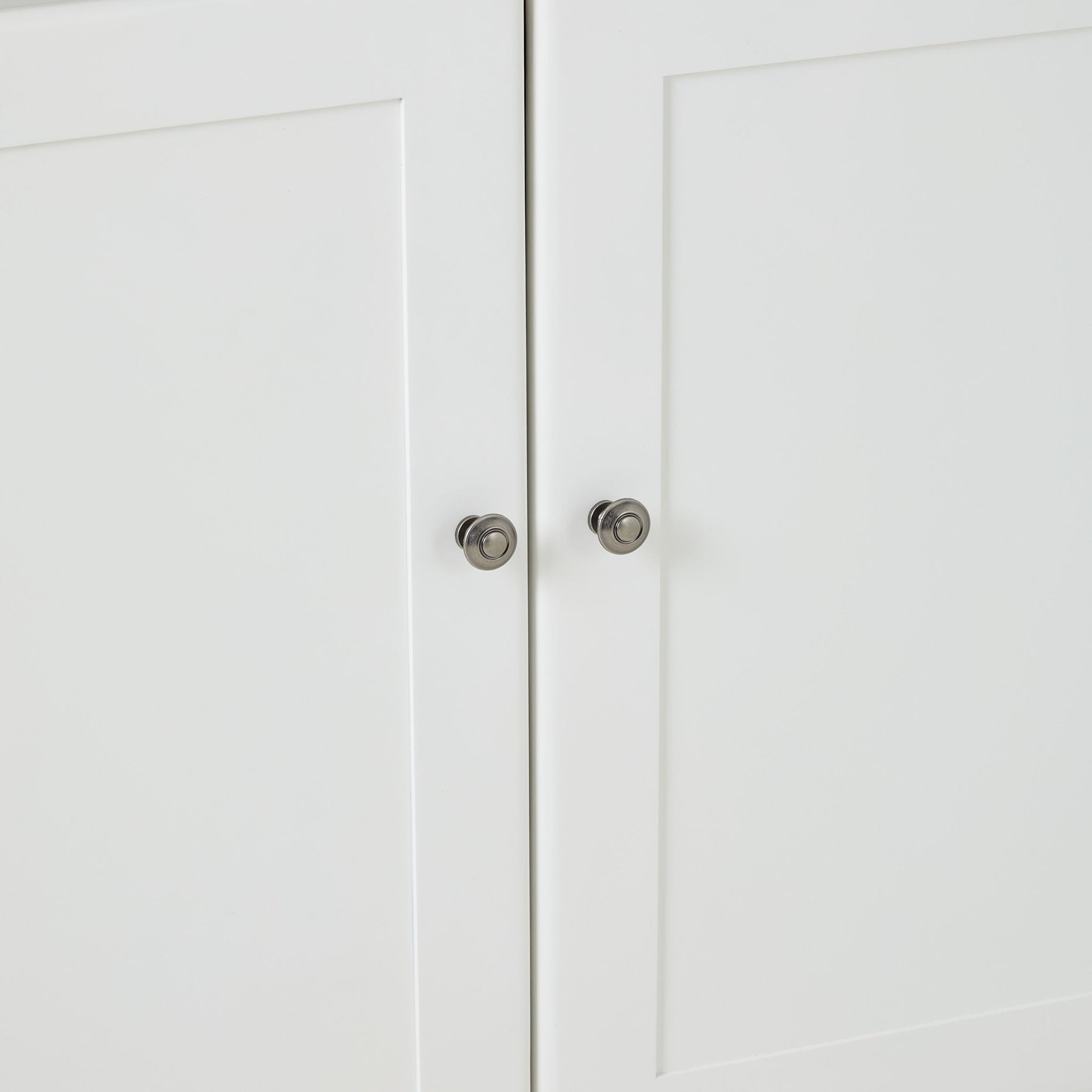 Armand 4 Door Book Cabinet 240 x 83cm White