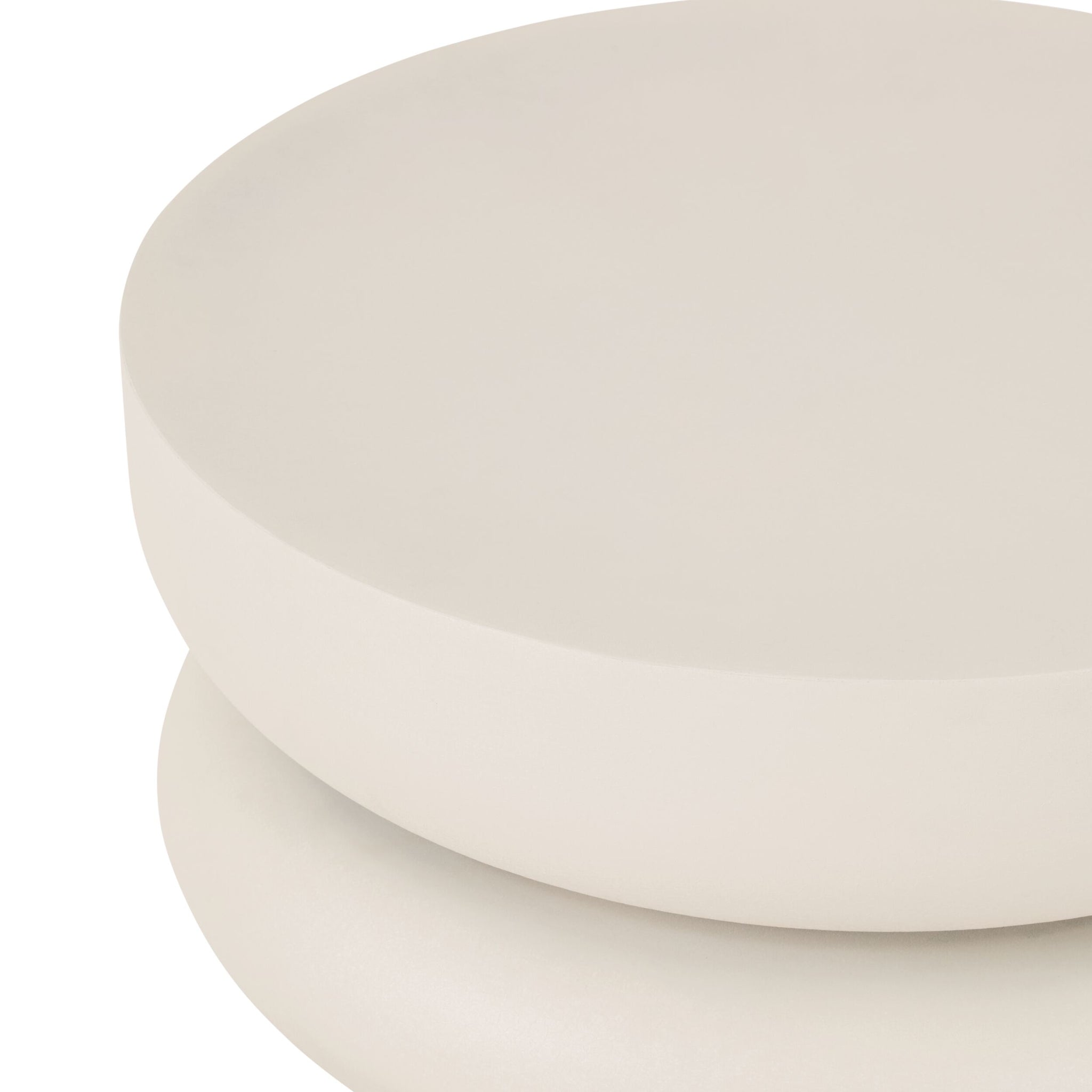 Basson Coffee Table 70cm Taupe