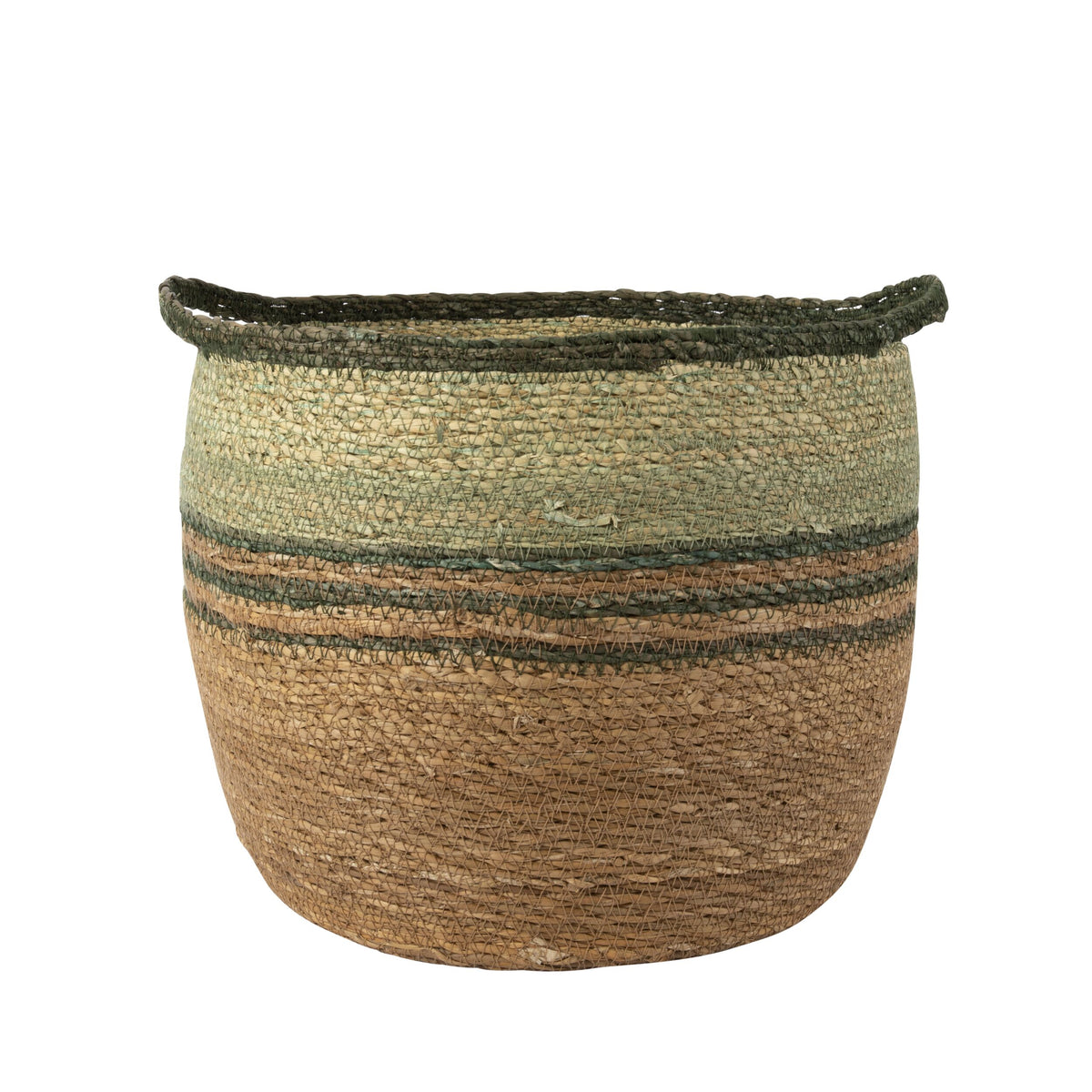Marcello Striped Basket Set of 3 Riviera Green