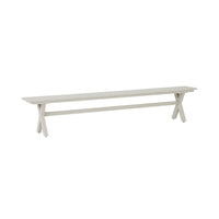 Blake Aluminium Dining Bench 240cm Taupe