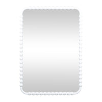 Orla Bobbin Wall Mirror White