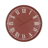 Spectrum Wall Clock Dark Rouge 50cm