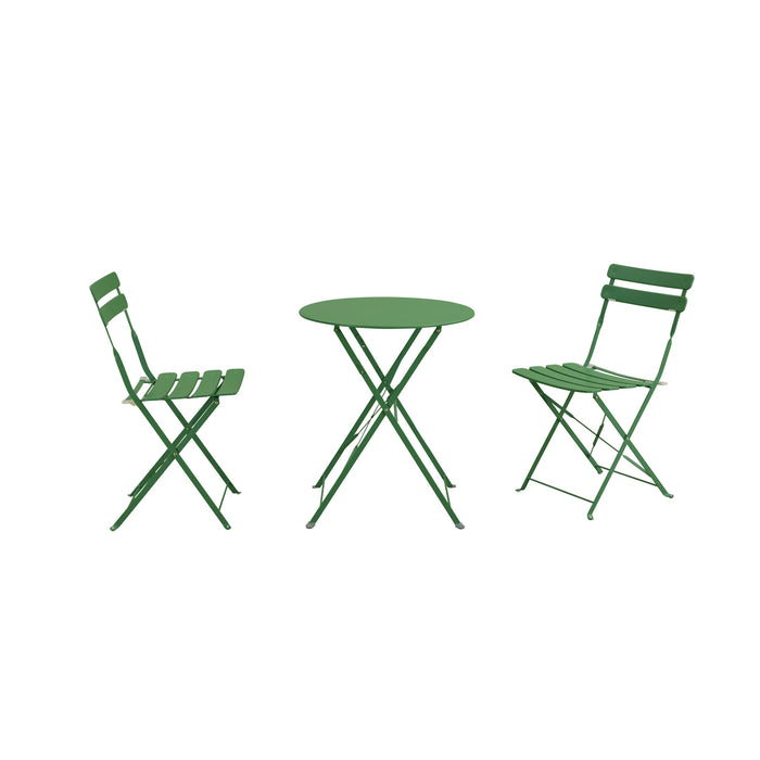 Millu Bistro Set Bright Green