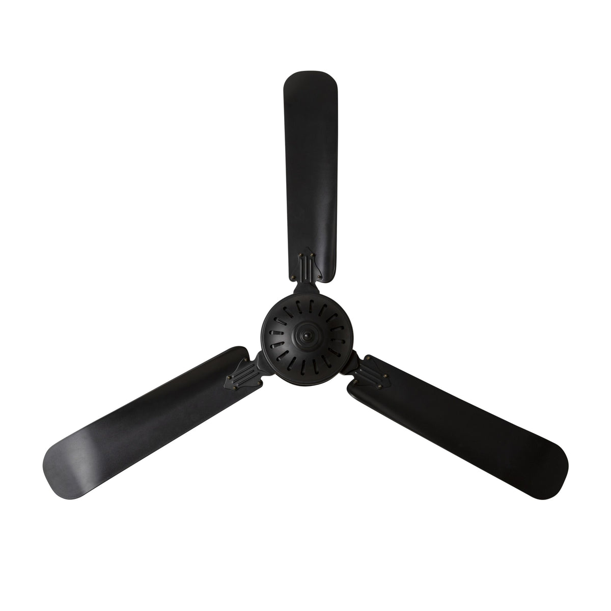 Palm Cove Indoor AC Ceiling Fan - Black with Black Blades 137cm
