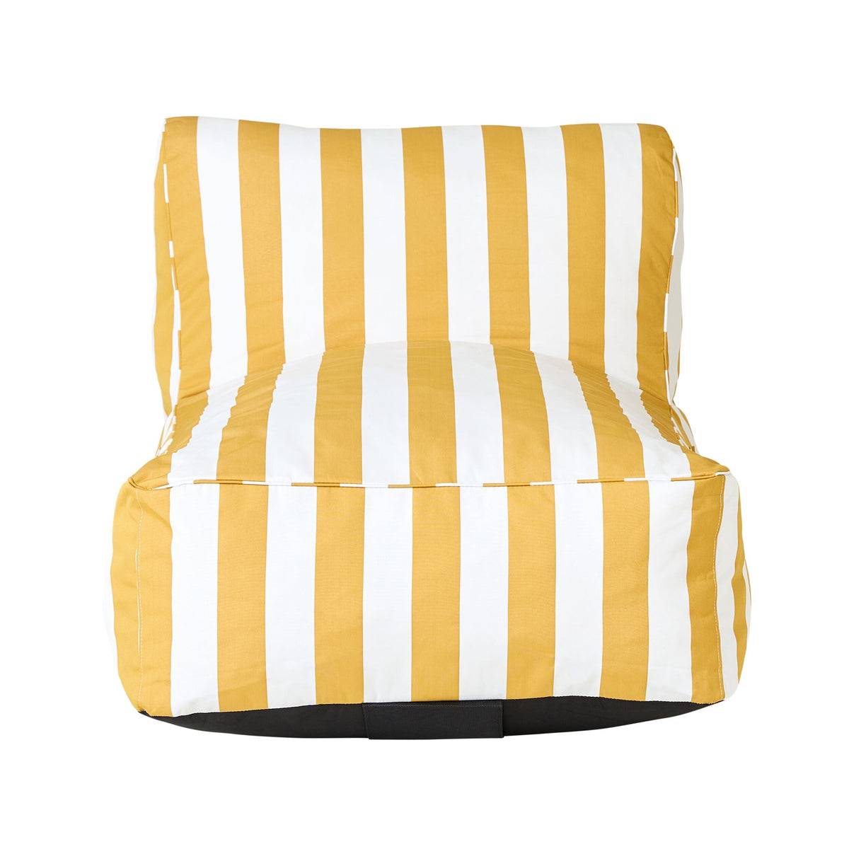 Jax Foam Filled Lounger Yellow Stripe