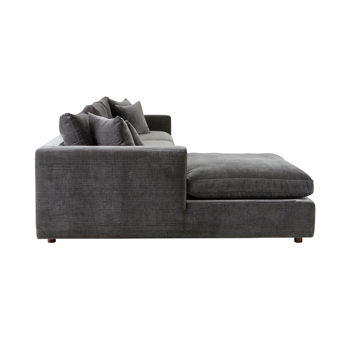Oakley 4 Seater Left Chaise Sofa Dusk