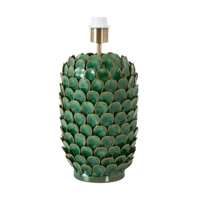 Seascale Table Lamp Green Base Only 21x30cm