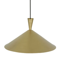 Apex Metal Pendant Matte Brass 40x40x21cm