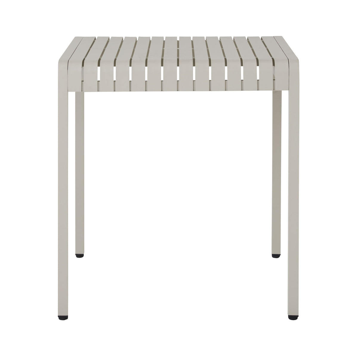 Tomi Aluminium Dining Table 70cm Taupe