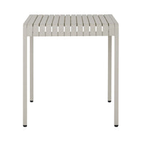 Tomi Aluminium Dining Table 70cm Taupe