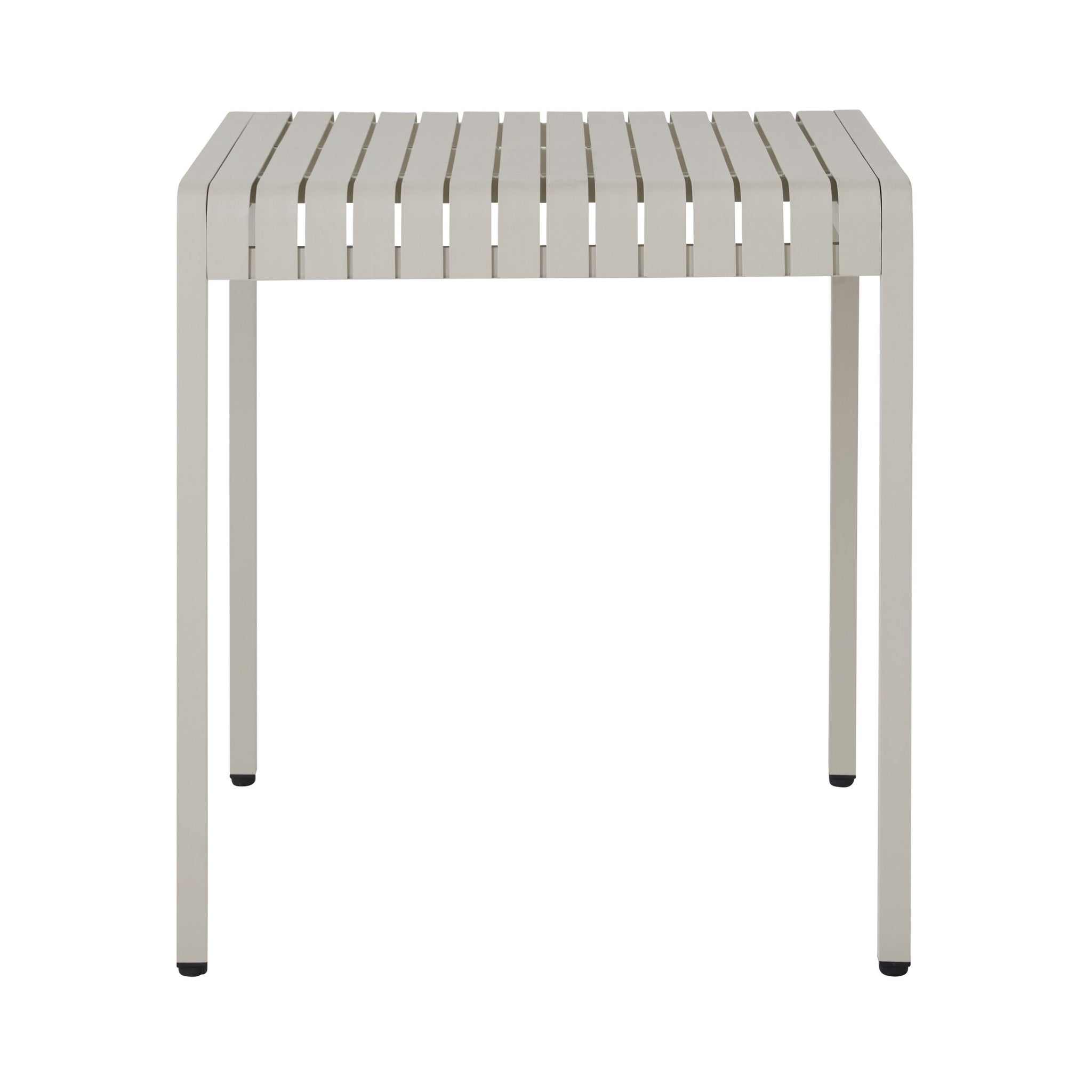 Tomi Aluminium Dining Table 70cm Taupe