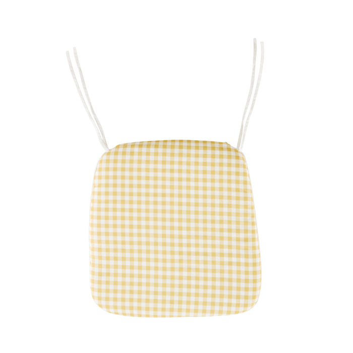 Bonnie Cushion Butter Yellow/White
