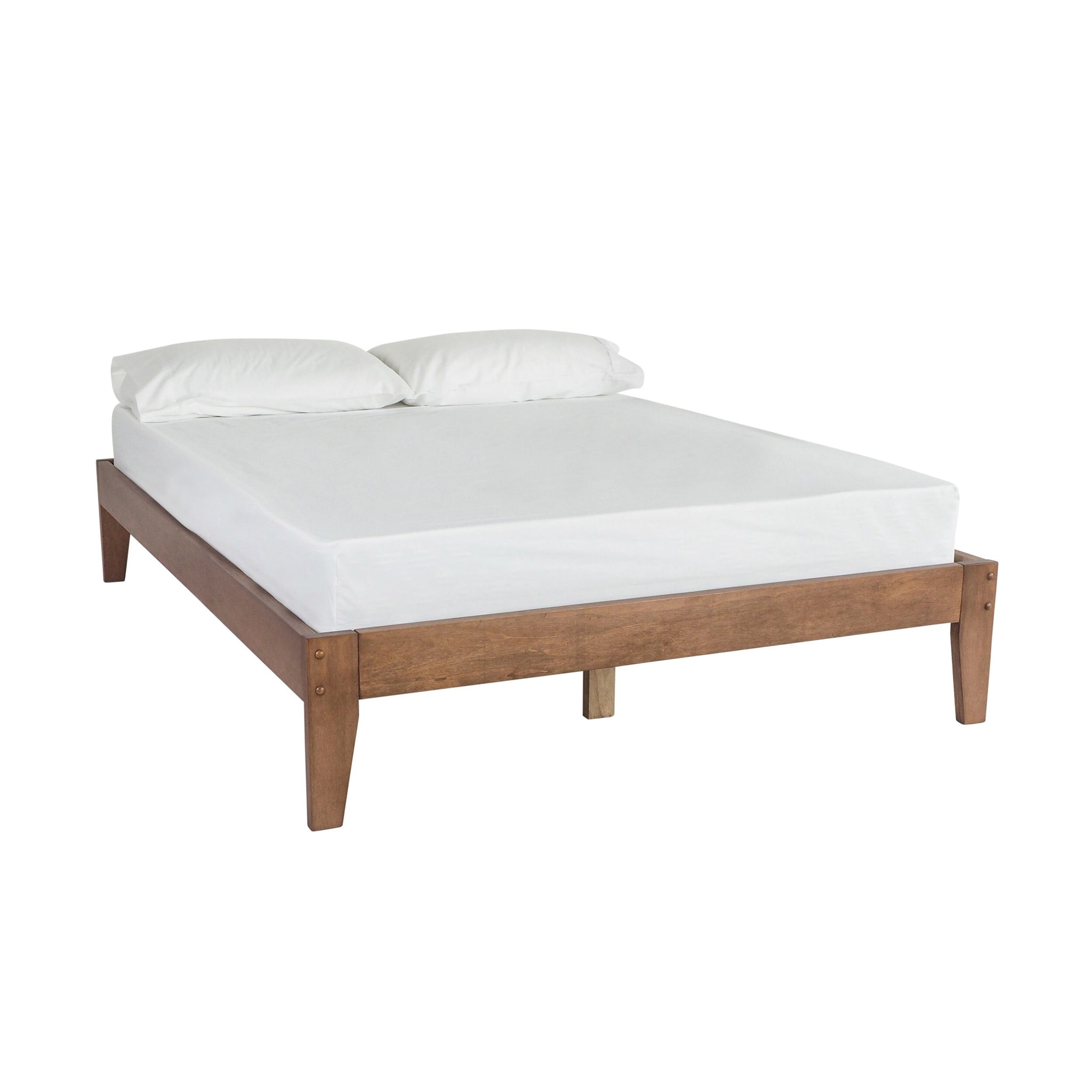 Kyan Double Bed Base Chestnut